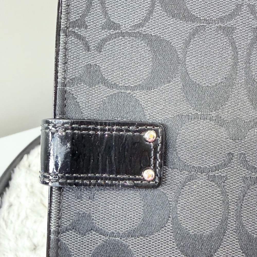 Coach Black and Gray Tablet Case - Picture 7 of 11
